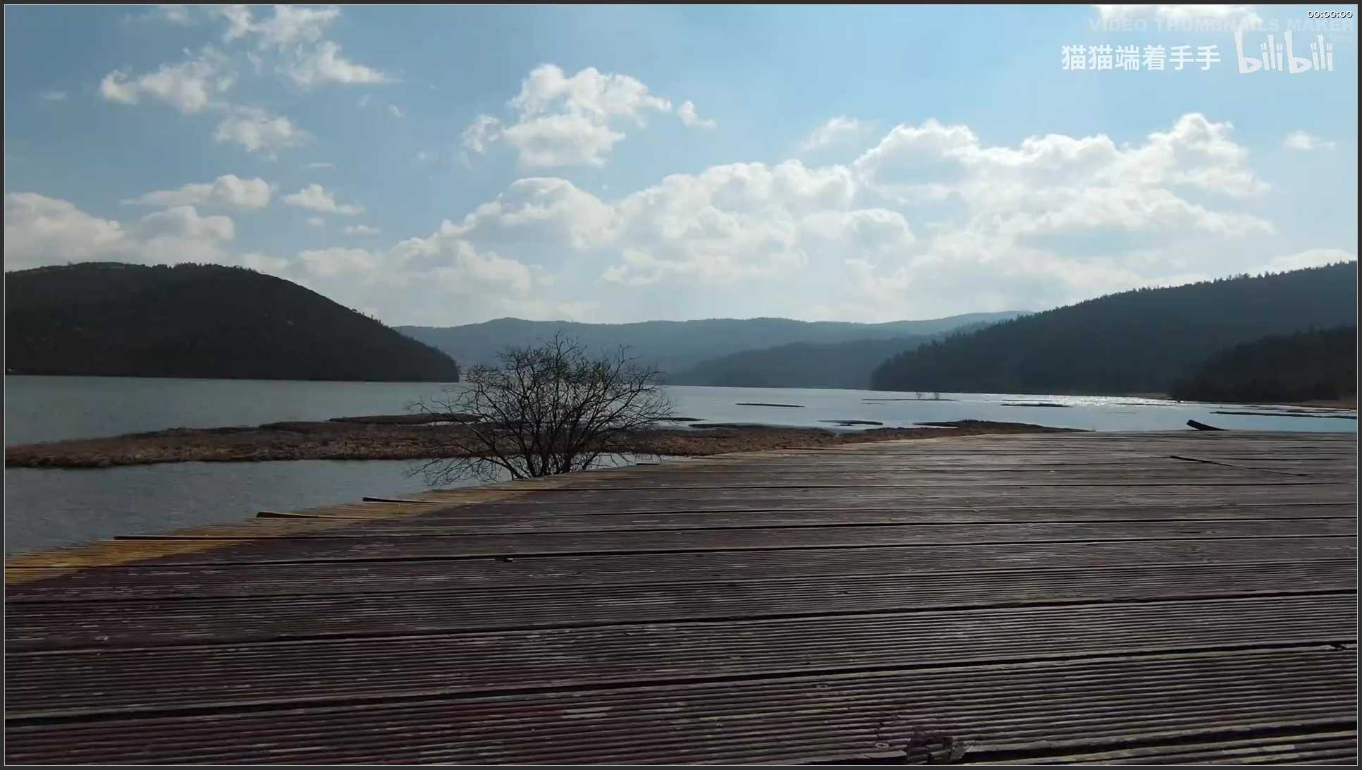 264 云南 航拍 香格里拉普达措国家公园 属都湖线 航拍4K